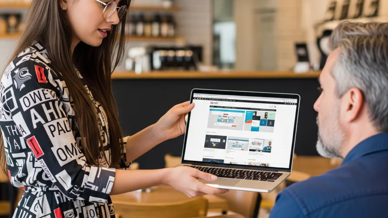 Montar uma Apresentação Visual para Vender Sites