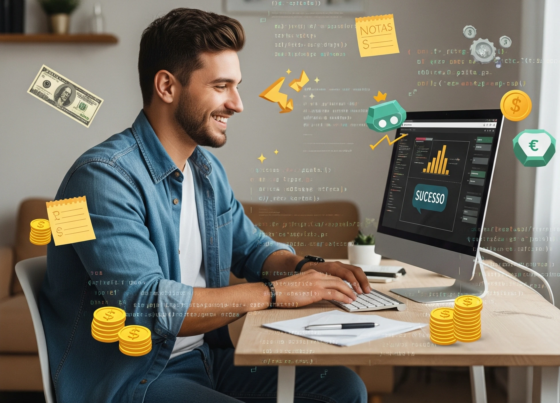 10 Ideias de Serviços que Programadores Iniciantes Podem Oferecer para Ganhar Dinheiro Online