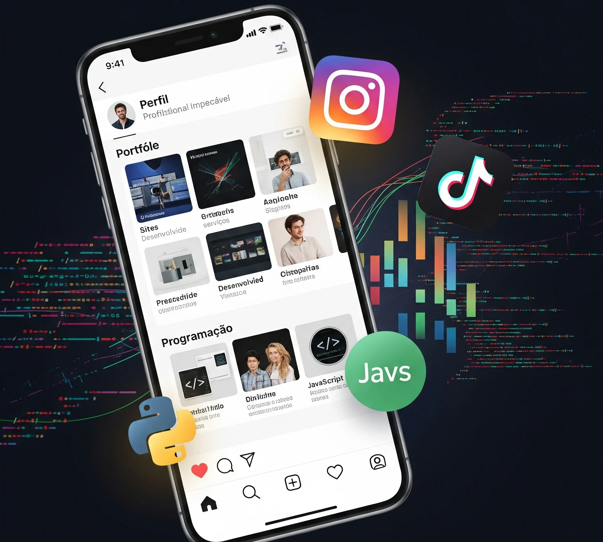 5 Serviços que um Programador Iniciante Pode Vender em Plataformas como Instagram e TikTok