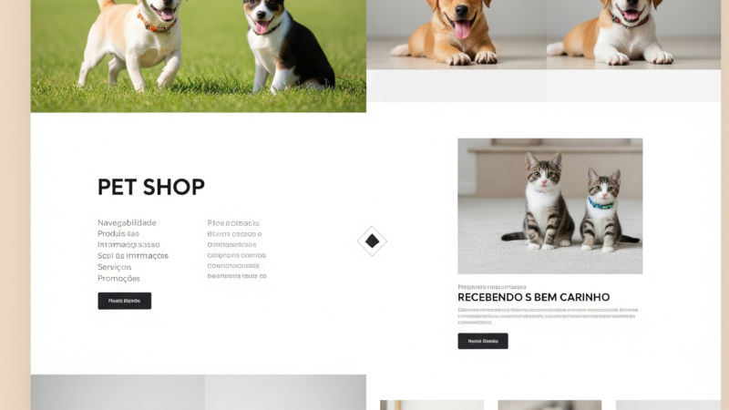 Como Ganhar Renda Extra Criando Sites para Pet Shops
